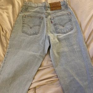 VINTAGE LEVI 505 light wash